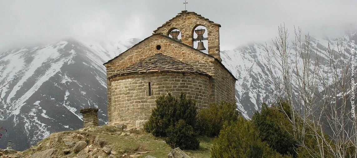 Sant Quirc de Durró in the Pyrenees