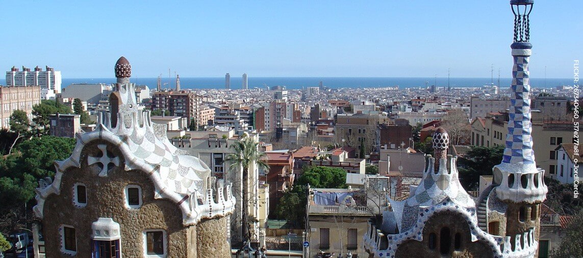 Barcelona, capital-city of the small nation of Catalonia
